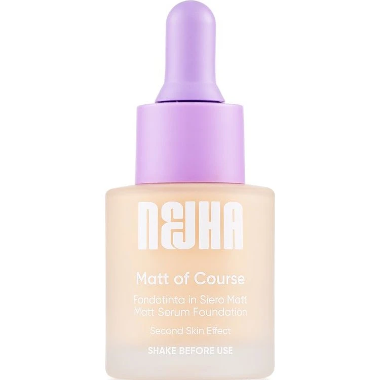 Nejha Matt Of Course Mat Foundation W02 Vanilje 18 ml