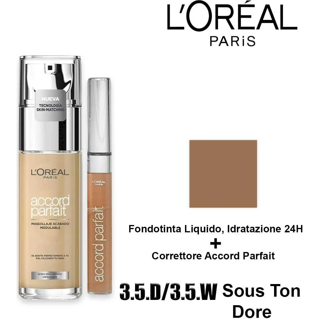 L'Oréal Foundation 3.5D + 3D