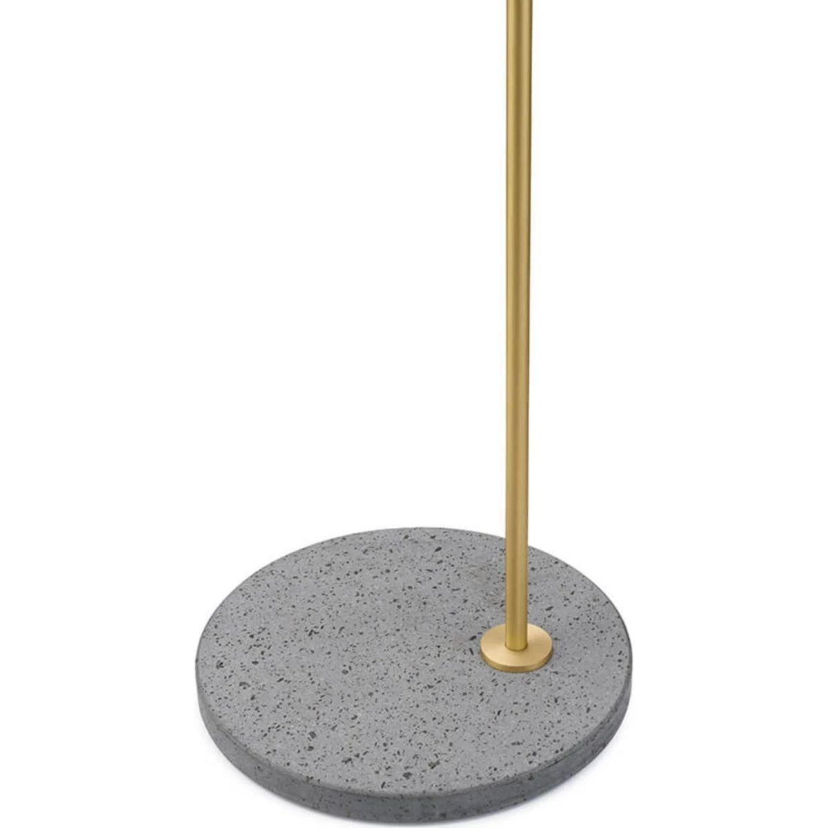 FLOS IC F2 Outdoor Gulvlampe - Messing & Grey Lava Marble