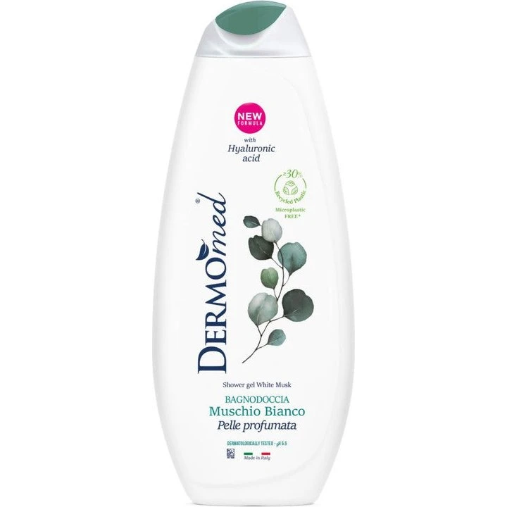 Dermomed Hvid Moskus Shower Gel 650ml