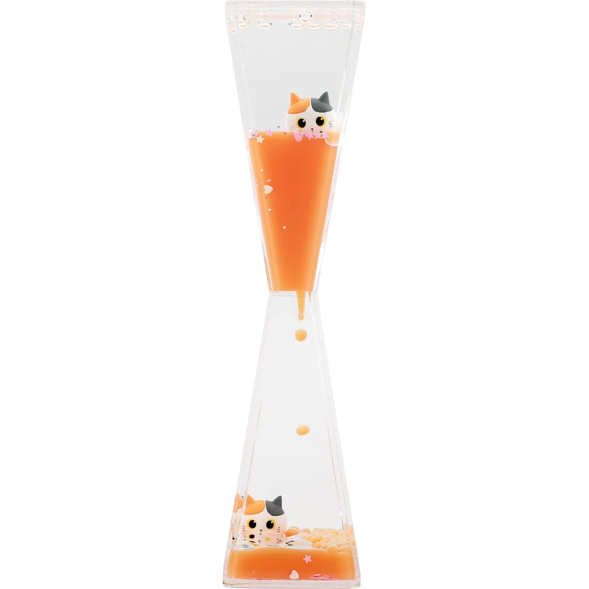 iTotal Flydende Timeglas Kat - Orange (5 min.)