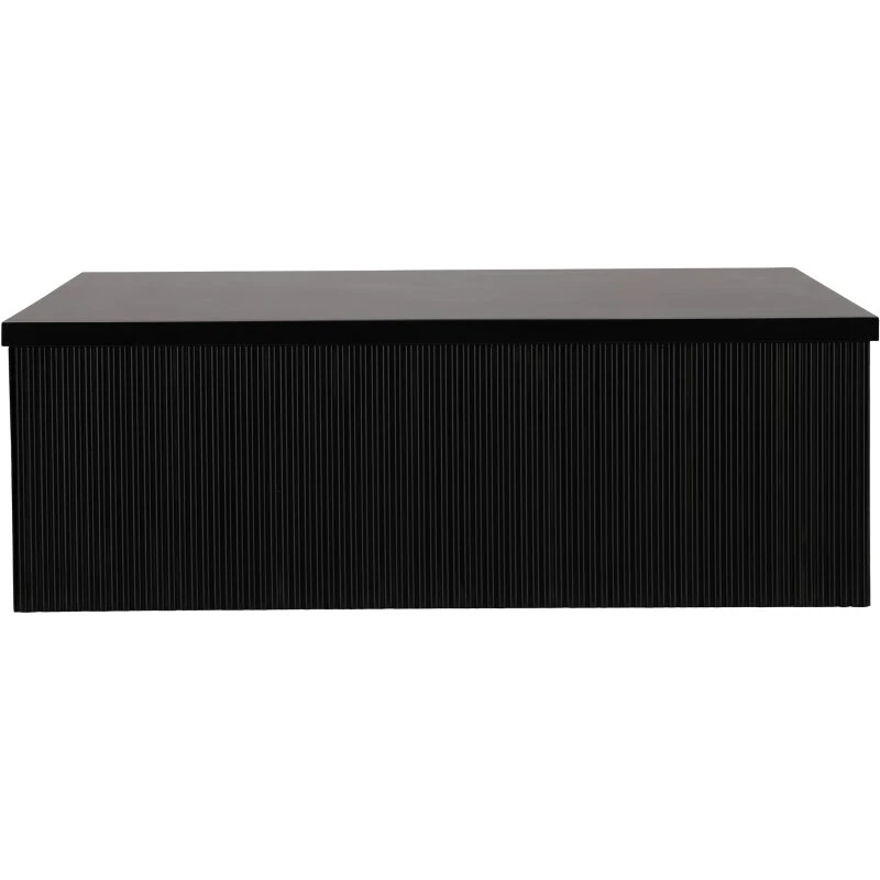 Lenox Sofabord - Sort, ribbet MDF