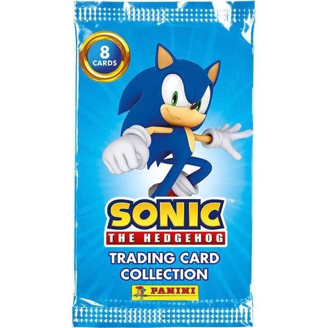 Panini Sonic The Hedgehog Trading Cards Booster Gotta Go Fast