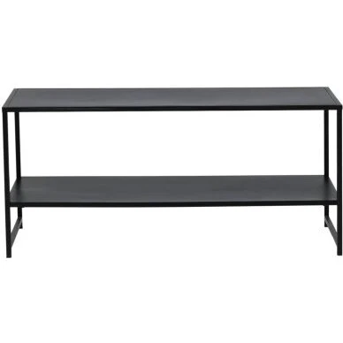 Staal Sofabord 101,6x43,2 cm - Sort