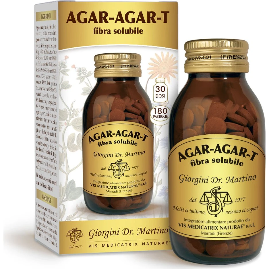 Dr. Giorgini Agar-agar 500 mg - 180 tabletter