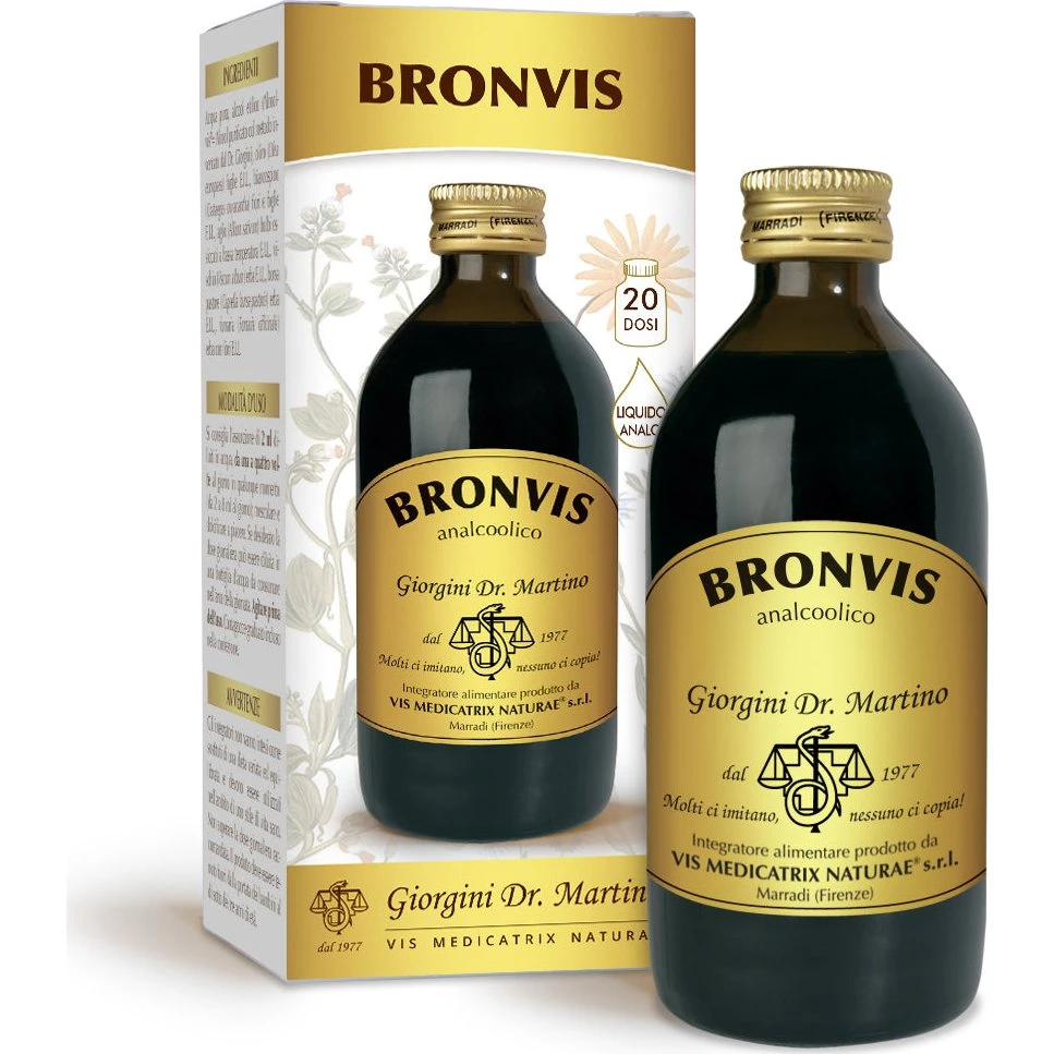 Dr Giorgini Bronvis 200 ml alkoholfri væske