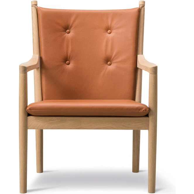 Hans J. Wegner 1788 lænestol - cognac læder