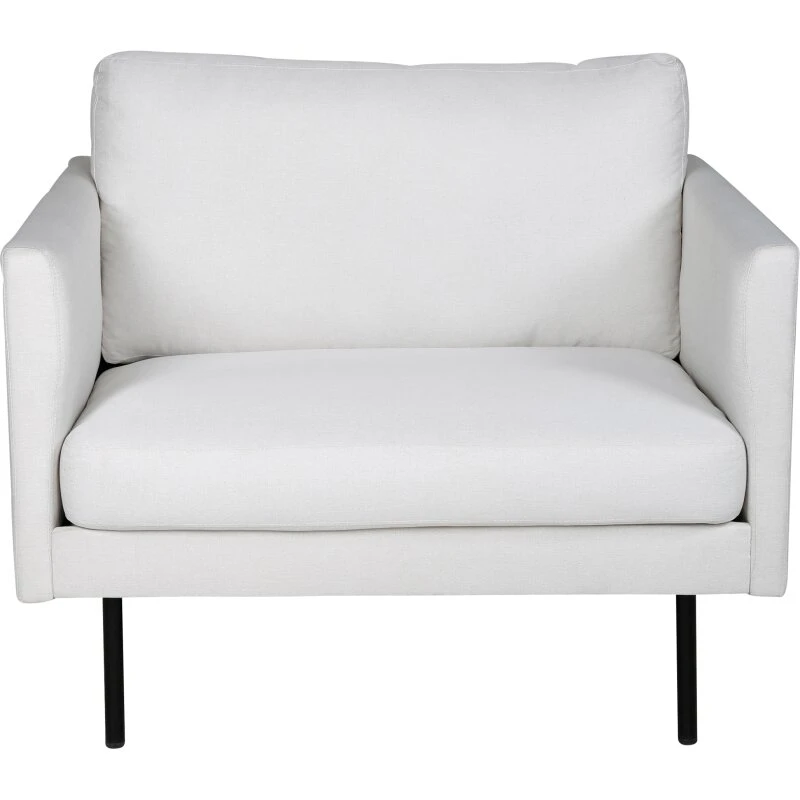 Venture Home Zoom lænestol - sort stel/lys beige