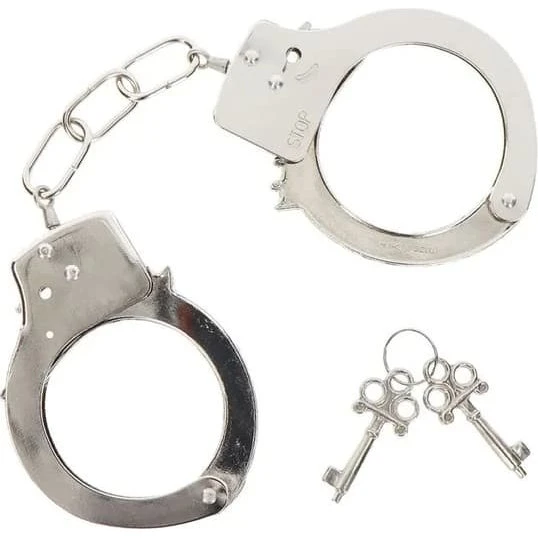 Metal Handcuffs Silver Håndjern