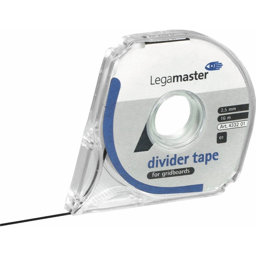 Legamaster Tape til Tavler 2,5 mm x 16 m Sort