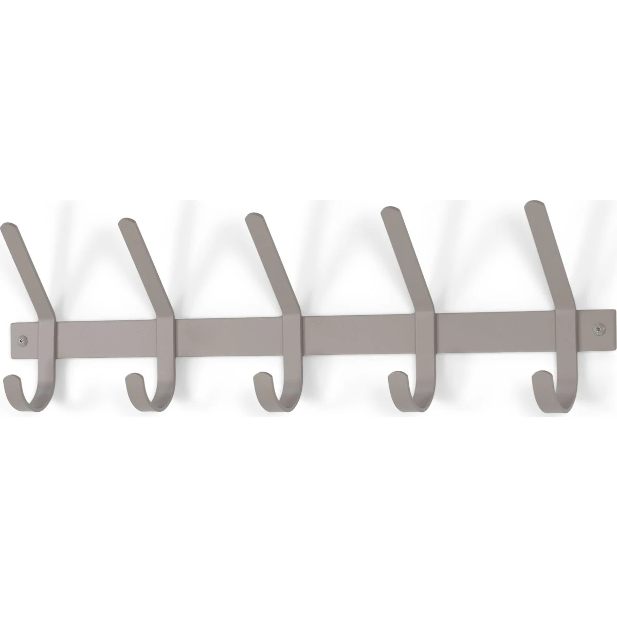 Spinder Design Dexter 5 knagerække - Beige/Taupe stål