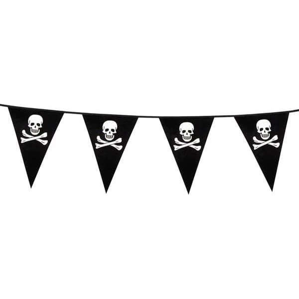 Boland Pirate Flag Line 6m - Pirat tema flagline