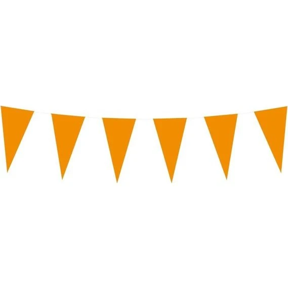 Boland Paper Flag Line Orange 10m - 48 flag