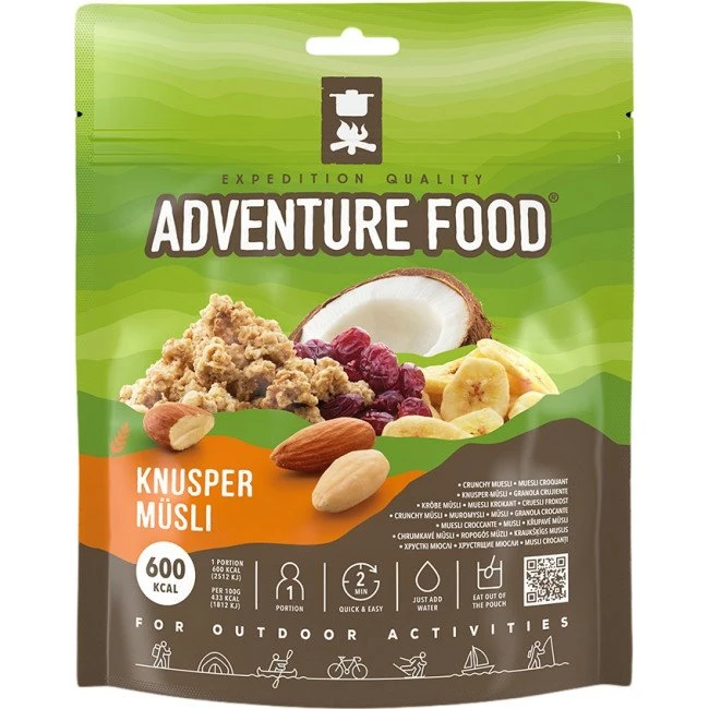 Adventure Food Knusper-Müsli - Frysetørret morgenmad