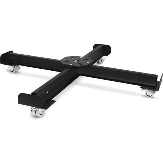 VONROC Parasolfod med hjul | Universel metalbase til 360° parasol