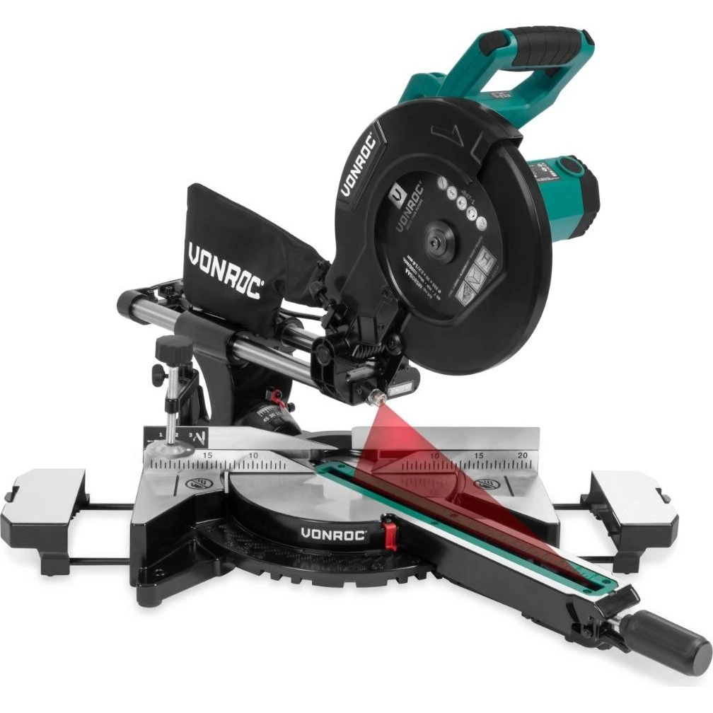 VONROC PRO MS507AC Radial Geringssav - 2200W - 255mm