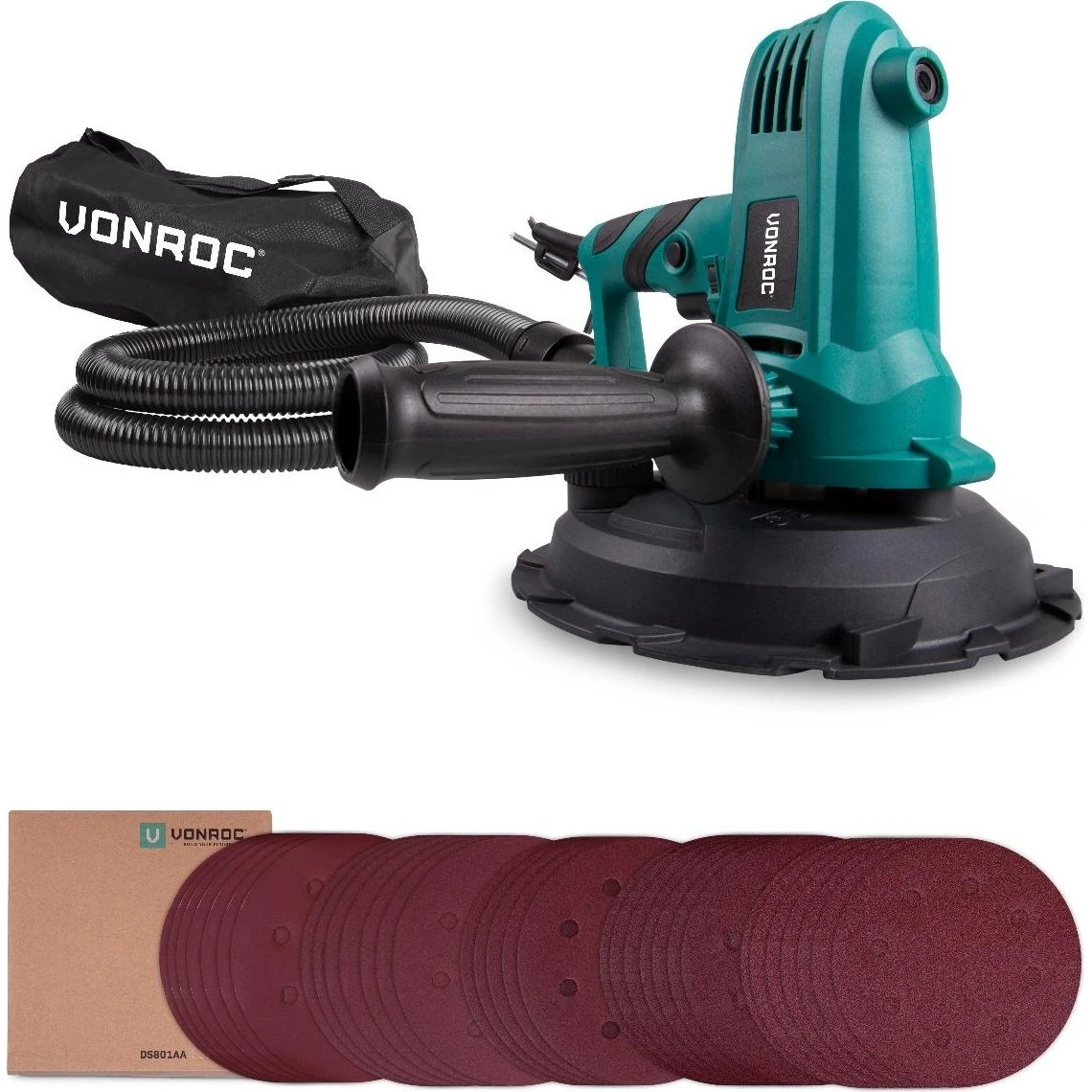 VONROC Excentersliber 750W 180mm - Til vægge og lofter