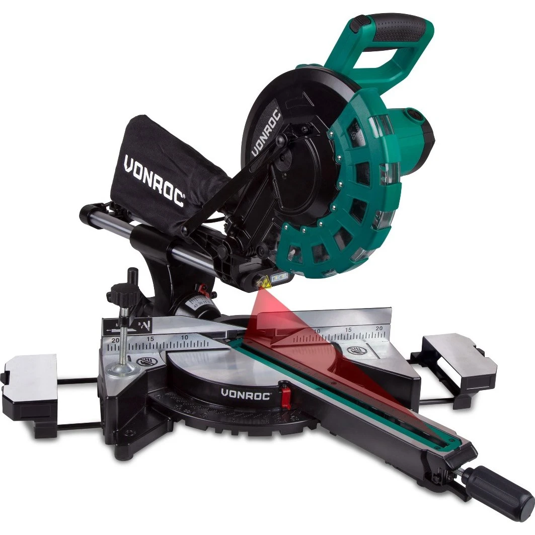 VONROC MS502AC Kap- og geringssav - 2200W - 254mm
