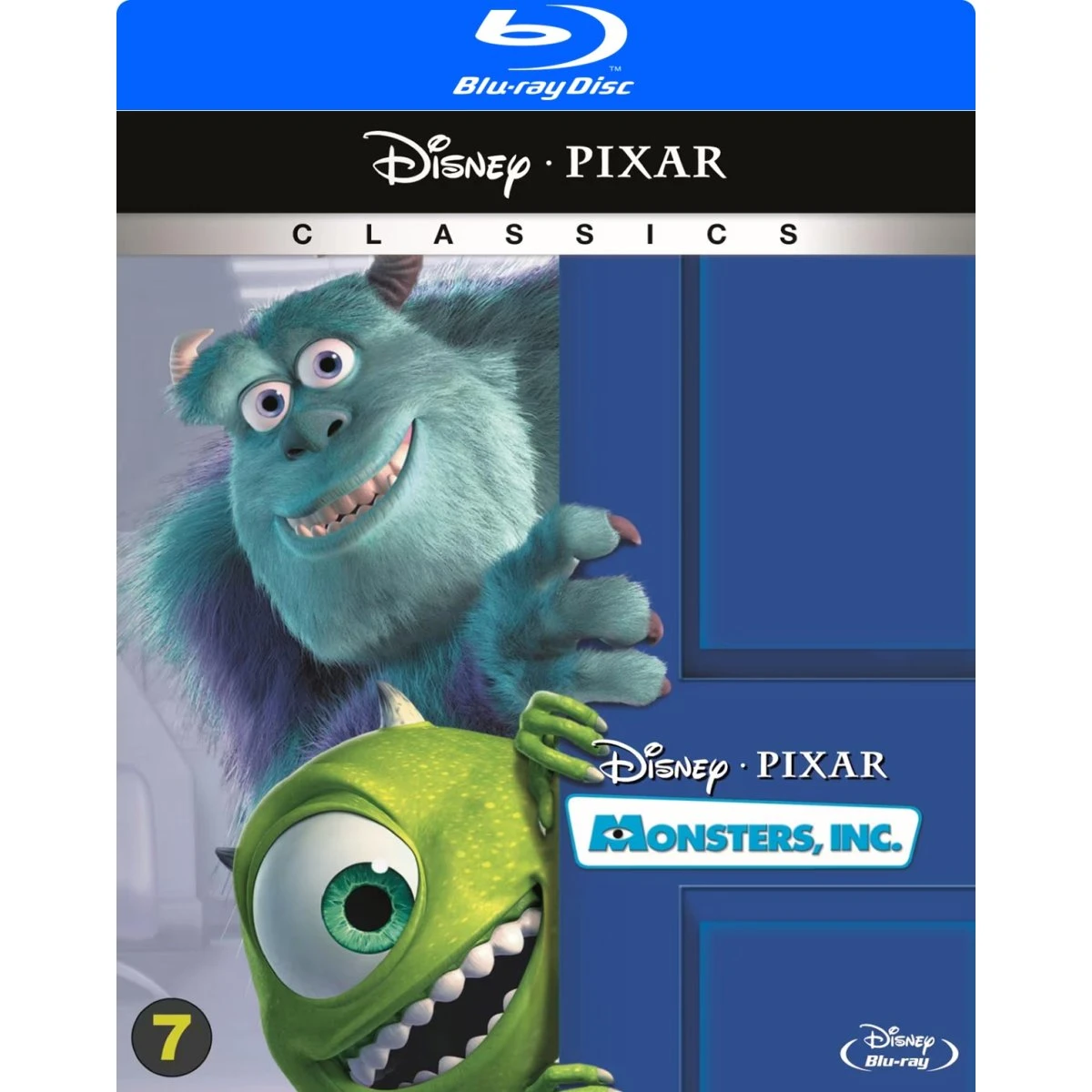 Disney Pixar Monsters Inc. Blu-ray
