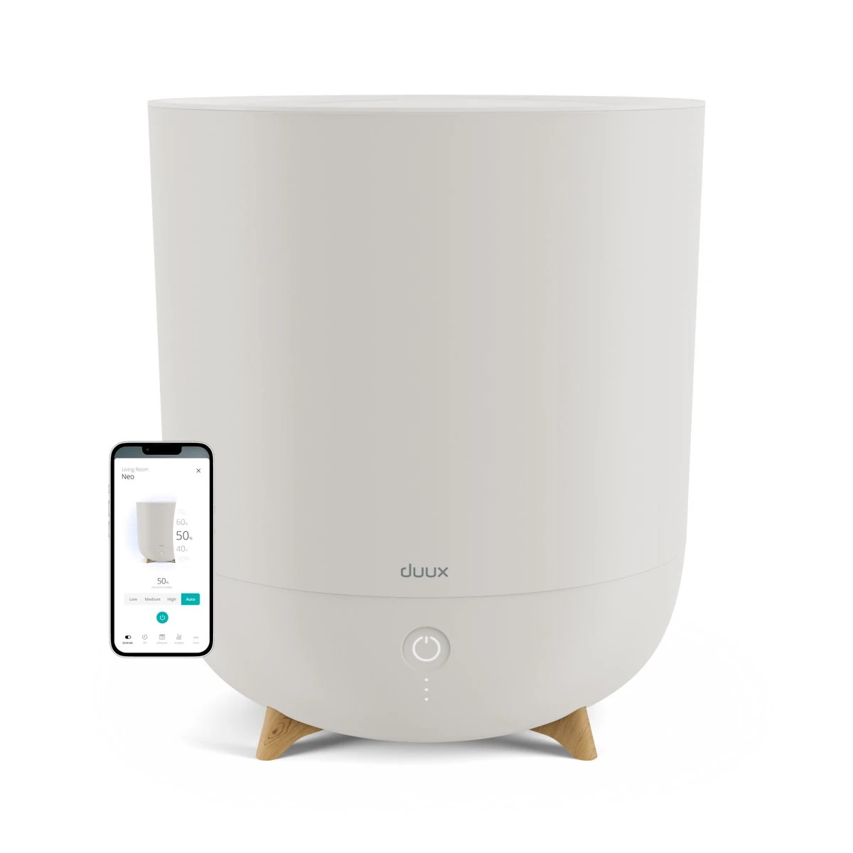 Duux Neo Smart Ultrasonisk Luftfugter - Greige - 5L