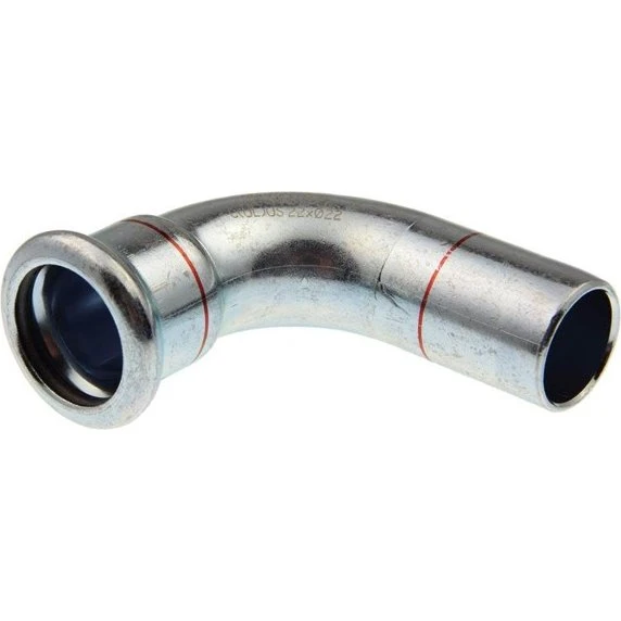 VSH 90° bøjning muffe/nippel 108 mm FZ