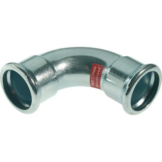 VSH 90° bøjning muffe/muffe 89 mm