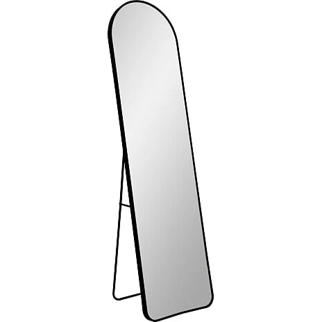 Madrid Spejl - sort stålramme 40x150 cm