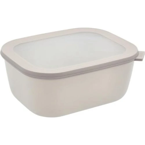 Mepal Cirqula Skål m/låg - Nordic White - 3000 ml