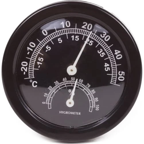 Termo- og hygrometer - 7,5 cm diameter