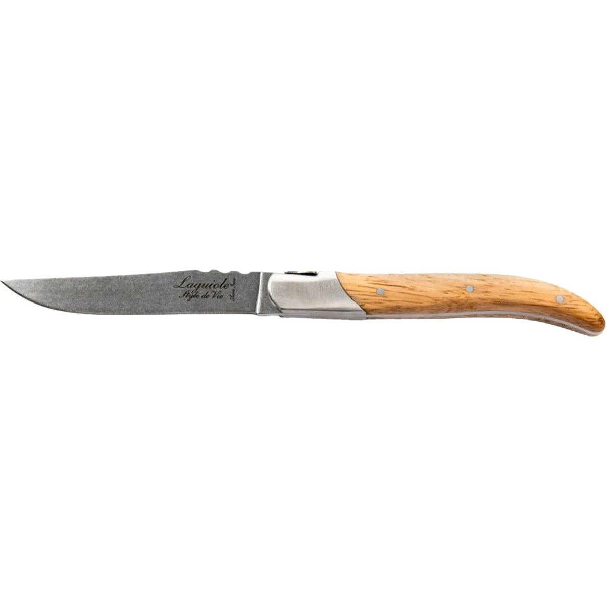 Laguiole Style de Vie grillknive i egetræ, 6 stk.