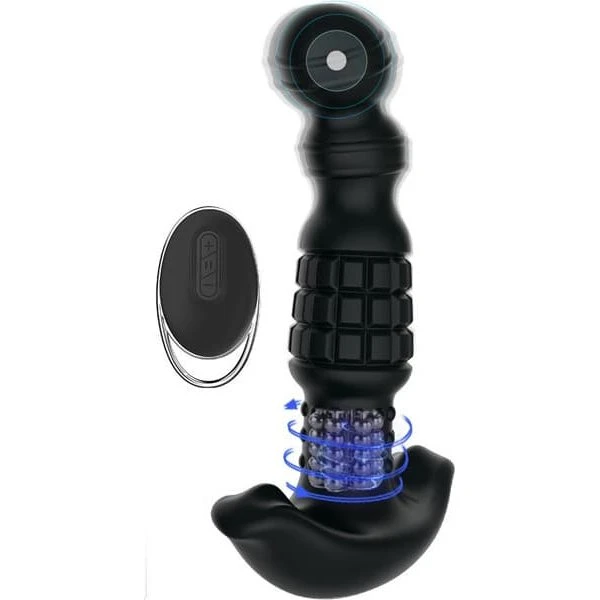 Zenn Anal Pleasure Rotating P-Spot Vibrator