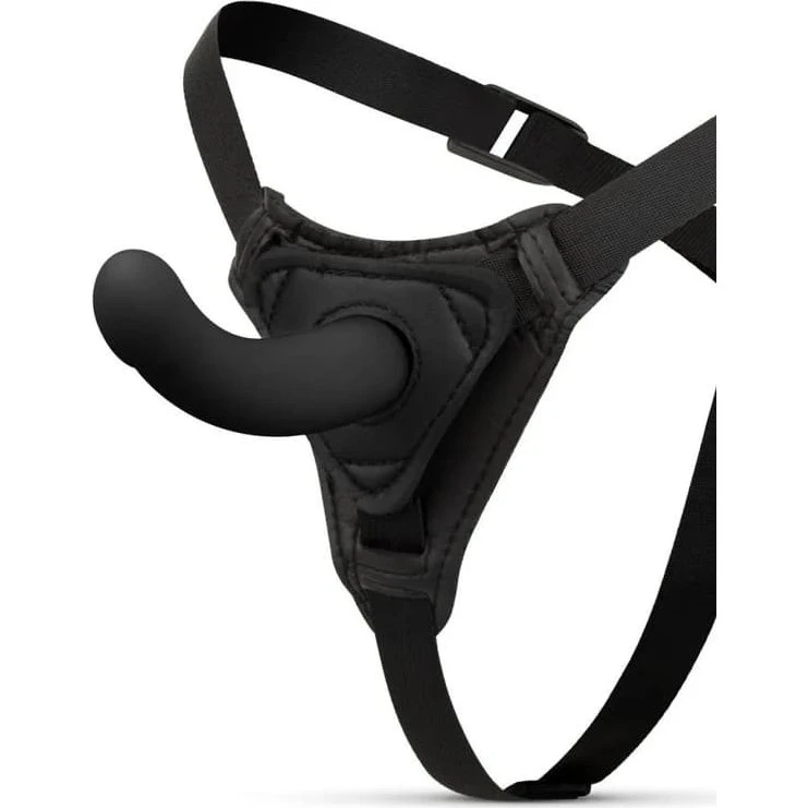 Easytoys Silicone Strap-On Smooth med sele