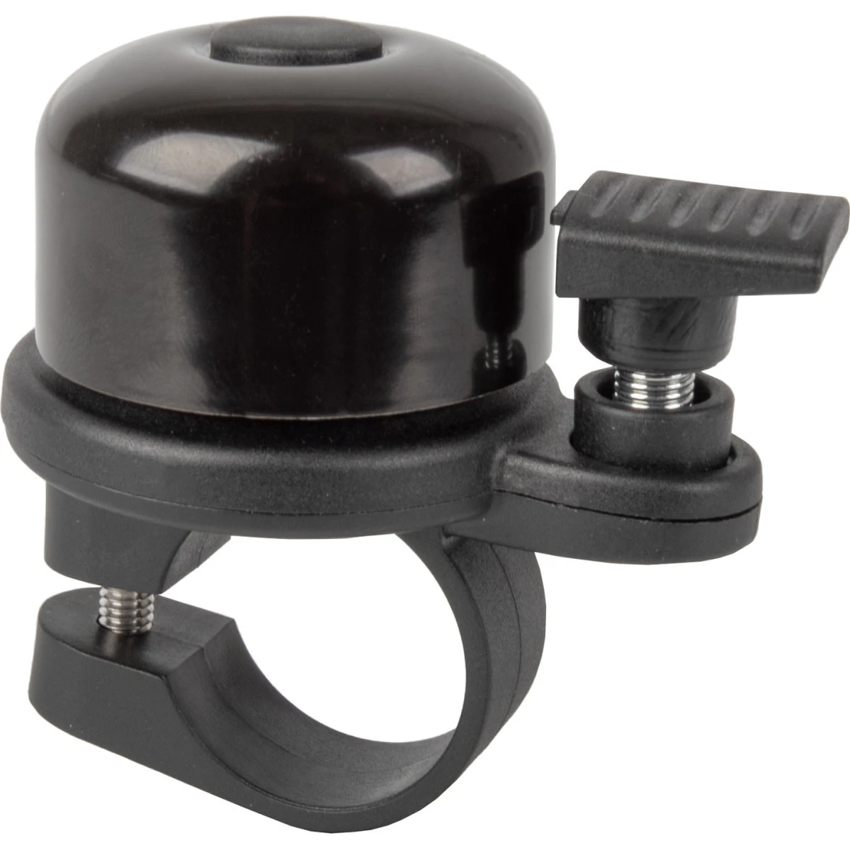 Airbell Ringeklokke med AirTag holder - Sort ø22 mm