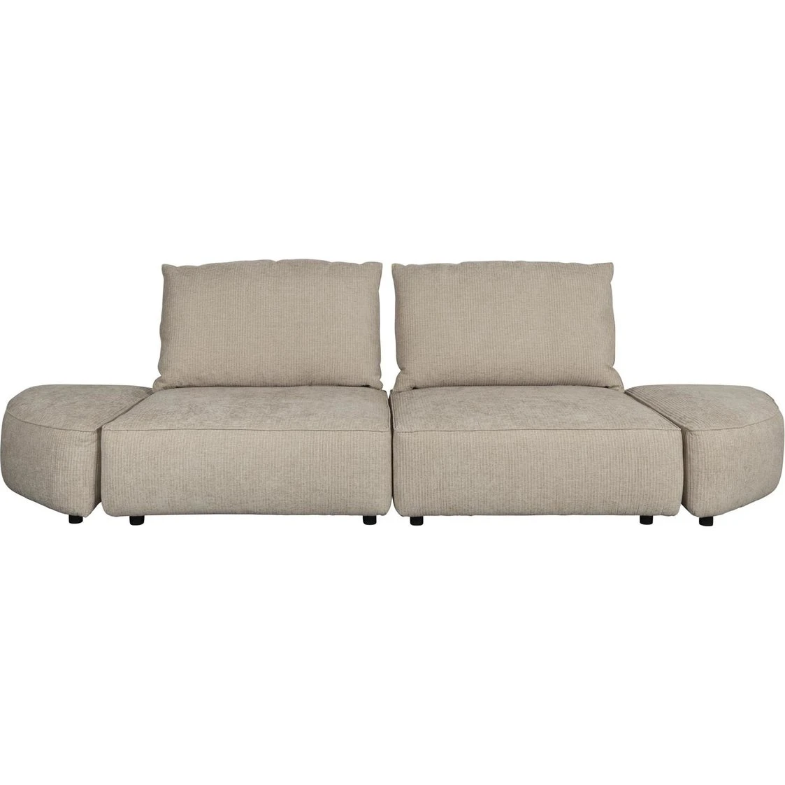 Zuiver Hunter 3-personers modulsofa i stenlysgrå (318 cm)