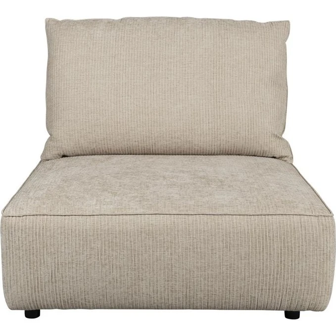 Zuiver Element Hunter 1-personers sofa i stenlysgrå stof