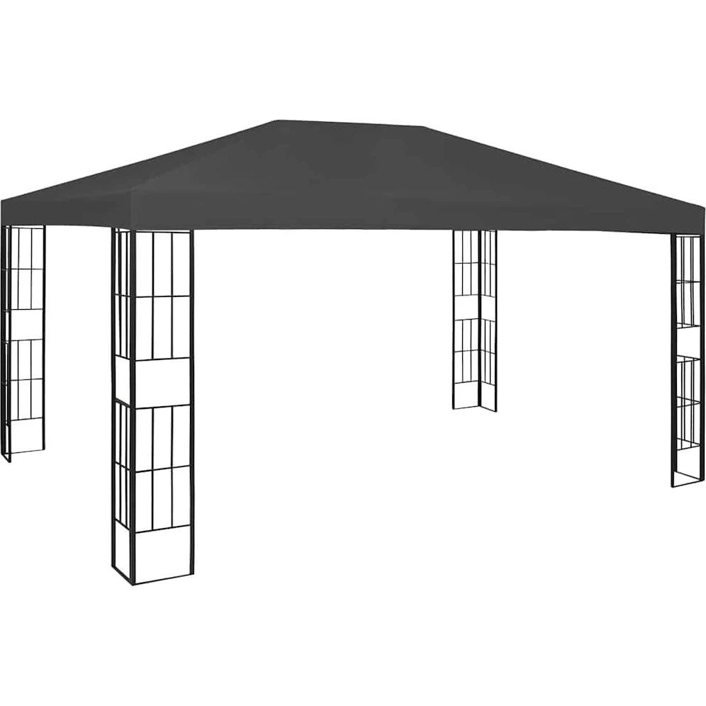 vidaXL Pavillon 3x4 m - Antracitgrå