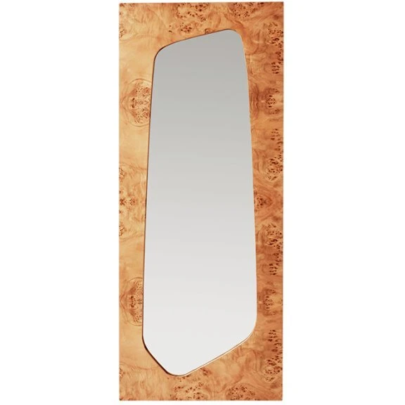 Ferm Living Folia spejl H135 Natural knoptræ