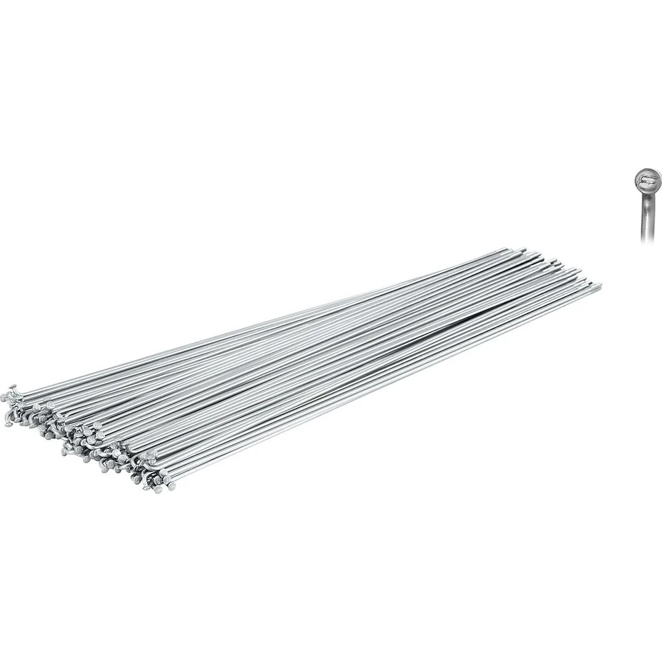 FORCE eger rustfri stål sølv 2mm x 276mm (10 stk.)