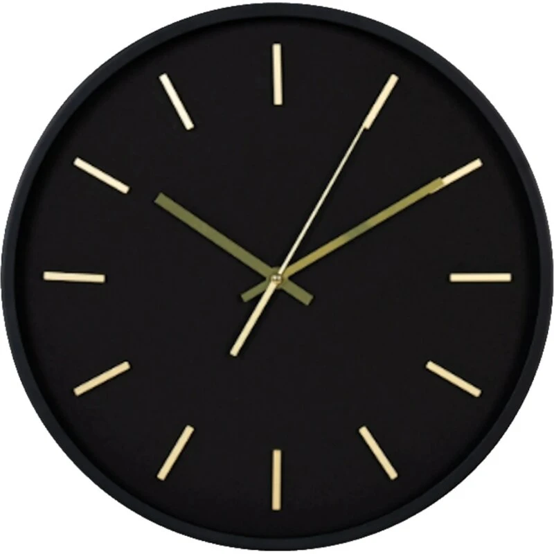 BOLIGINTERIØR lydløst vægur Ø35 cm