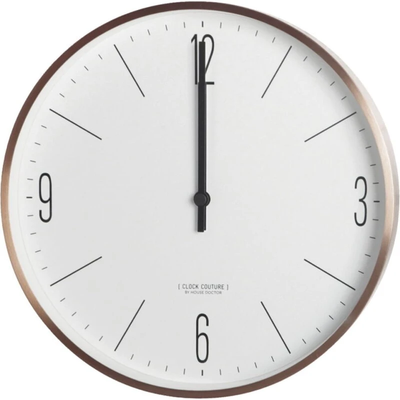 House Doctor Watch Couture Gold vægur, 30 cm