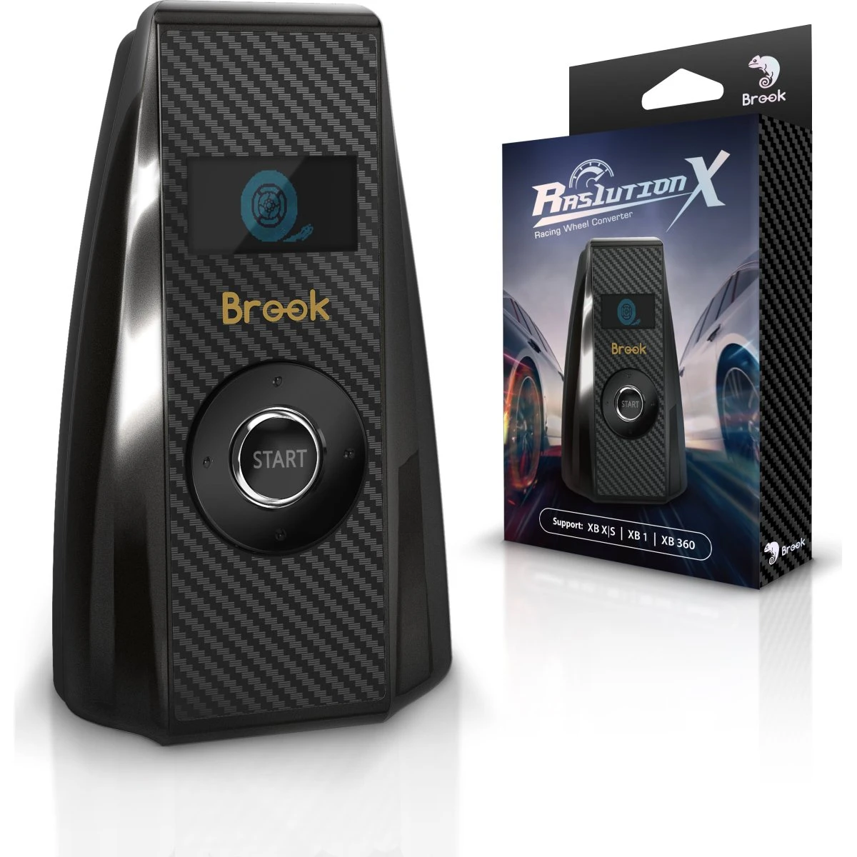 Brook Gaming Ras1ution X Sim-Racing Signal Converter - Black