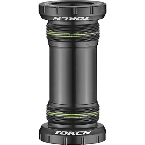 Token Zenith SRAM DUB Krankboks til Italiensk Gevind - Sort