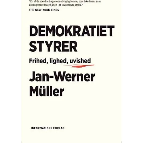 Jan-Werner Müller: Demokratiet styrer (Bog)
