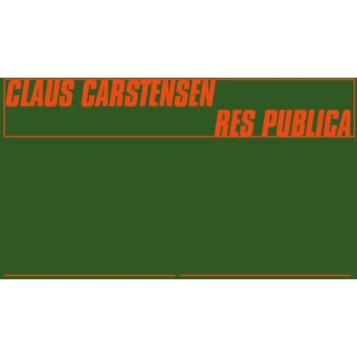 RES PUBLICA - Claus Carstensen - Bog