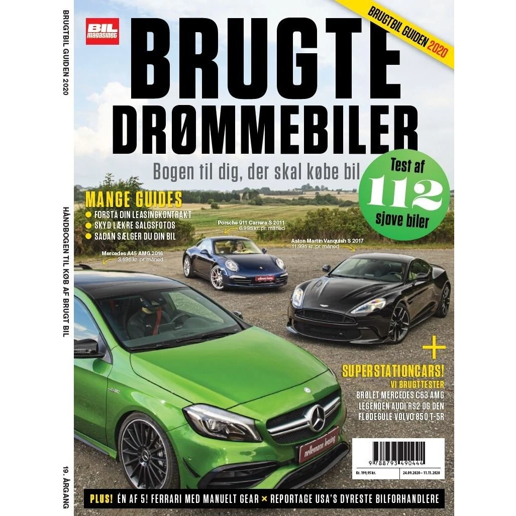 Brugtbil Guiden 2020 af Anders Richter - Bog