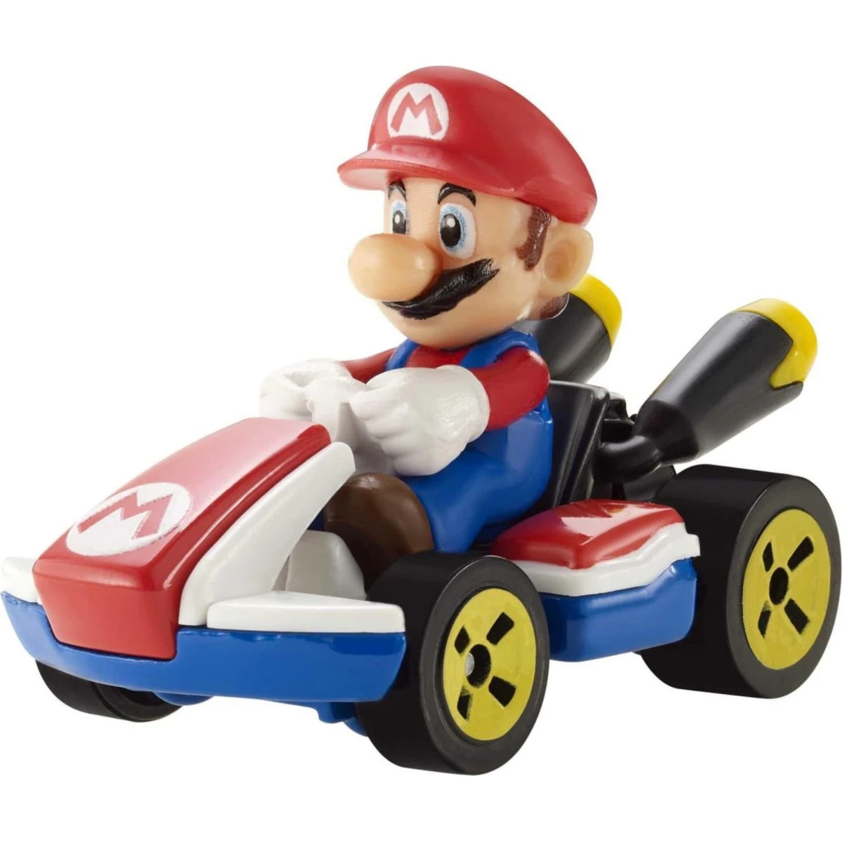 Hot Wheels Mario Kart die-cast bil - Mario - 1:64