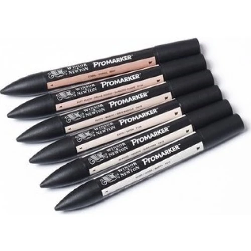 Winsor & Newton Promarker Skin Tones Set 1 - 6 stk.