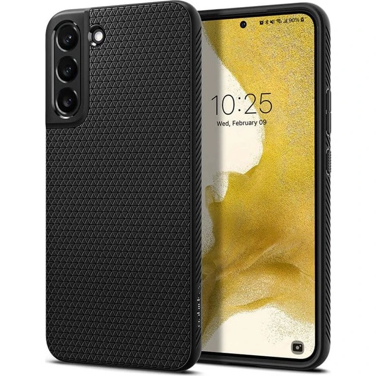 Spigen Liquid Air cover til Samsung Galaxy S22 - Sort