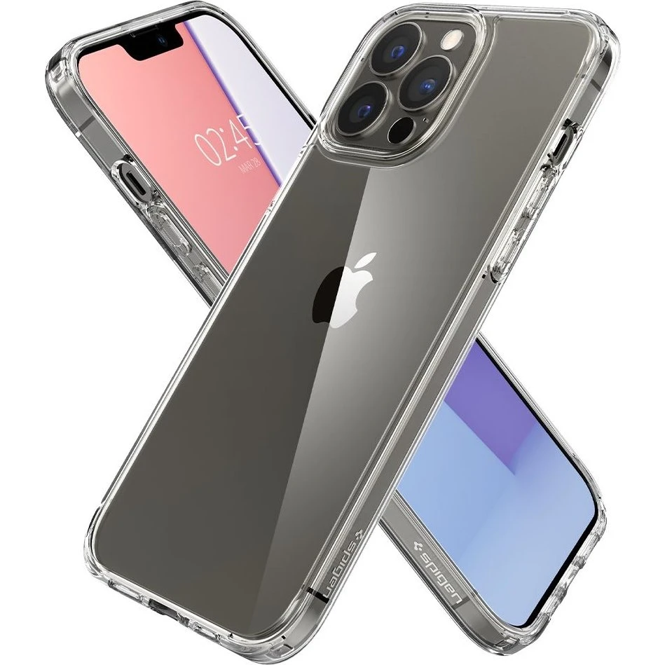 Spigen Ultra Hybrid iPhone 13 Pro cover - Krystalklar