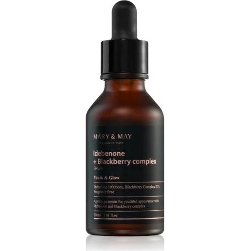 Mary & may Idebenone + Blackberry Complex Antioxidant Serum 30ml